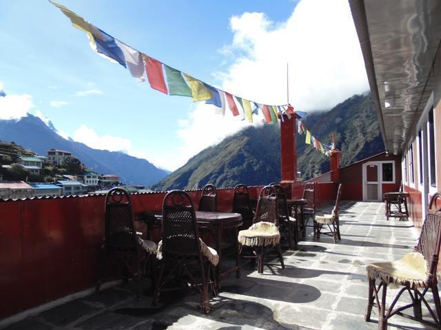 Hotel Namche Nāmche Bāzār Buitenkant foto