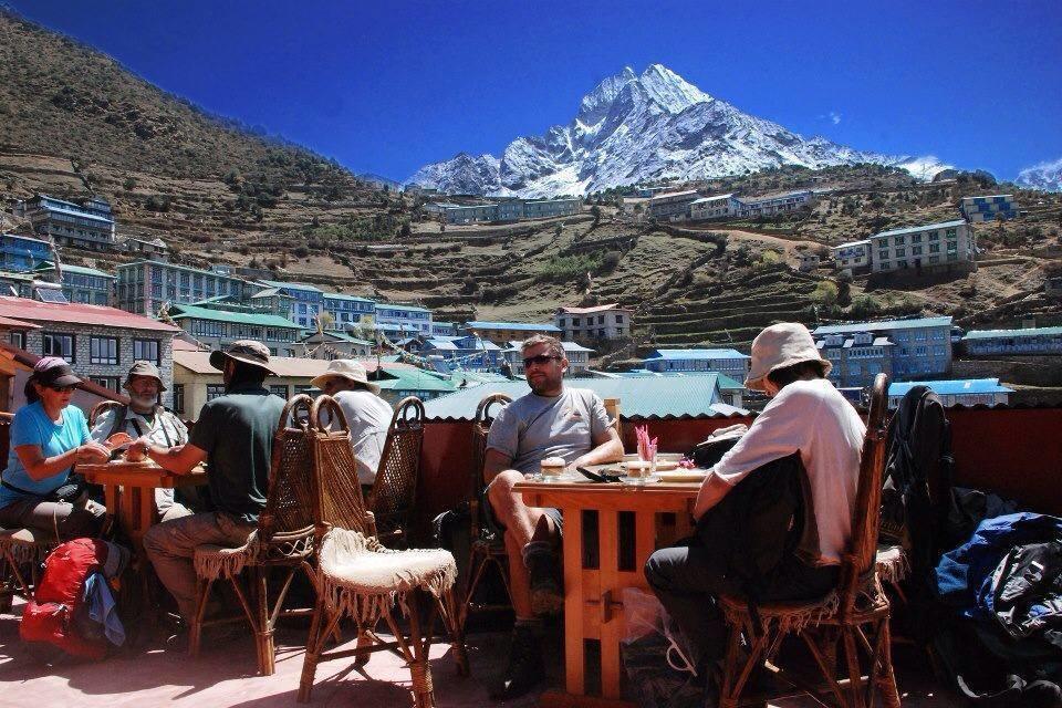 Hotel Namche Nāmche Bāzār Buitenkant foto